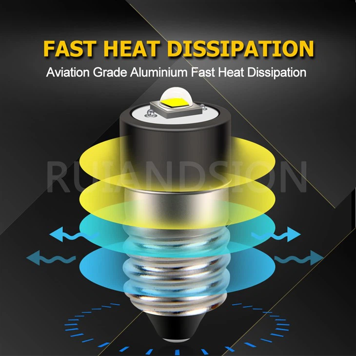 E10 XPG2 LED Bulb Flashlight Motorcycle Headlight 3V,6V,9V E10 XPG2 LED Bulb Flashlight Motorcycle Headlight 3V,6V,9V